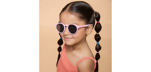 Pink Round Full Rim Women Sunglasses by Hooper-223449