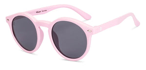 Pink Round Full Rim Women Sunglasses by Hooper-223449