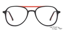 Load image into Gallery viewer, Black Aviator Full Rim Unisex Eyeglasses by Vincent Chase Online-140995