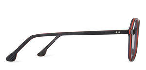 Black Aviator Full Rim Unisex Eyeglasses by Vincent Chase Online-140995