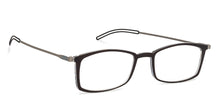 Load image into Gallery viewer, Black Rectangle Full Rim Unisex Eyeglasses by ThinOptics-134517