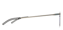 Load image into Gallery viewer, Black Rectangle Full Rim Unisex Eyeglasses by ThinOptics-134517