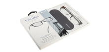 Load image into Gallery viewer, Black Rectangle Full Rim Unisex Eyeglasses by ThinOptics-134517