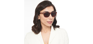 Tortoise Wayfarer Full Rim Unisex Sunglasses by Vincent Chase Online-206281