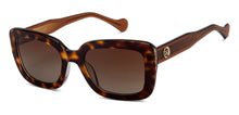 Load image into Gallery viewer, Tortoise Rectangle Full Rim Unisex Sunglasses by John Jacobs-216887