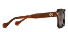 Load image into Gallery viewer, Tortoise Rectangle Full Rim Unisex Sunglasses by John Jacobs-216887