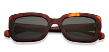 Load image into Gallery viewer, Tortoise Rectangle Full Rim Unisex Sunglasses by John Jacobs-216888