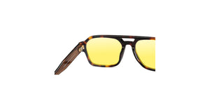 Tortoise Aviator Full Rim Unisex Eyeglasses by John Jacobs-225022