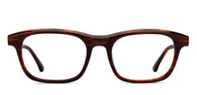 Load image into Gallery viewer, Tortoise Rectangle Full Rim Unisex Eyeglasses by John Jacobs-215748