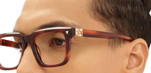 Load image into Gallery viewer, Tortoise Rectangle Full Rim Unisex Eyeglasses by John Jacobs-215741