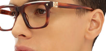 Load image into Gallery viewer, Tortoise Rectangle Full Rim Unisex Eyeglasses by John Jacobs-225014