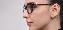 Load image into Gallery viewer, Tortoise Rectangle Full Rim Unisex Eyeglasses by John Jacobs-225398