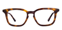 Load image into Gallery viewer, Tortoise Rectangle Full Rim Unisex Eyeglasses by John Jacobs-225398
