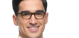 Tortoise Rectangle Full Rim Unisex Eyeglasses by Vincent Chase-210272