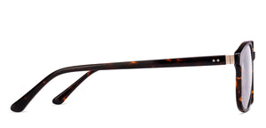 Tortoise Round Full Rim Unisex Eyeglasses by Vincent Chase-210278