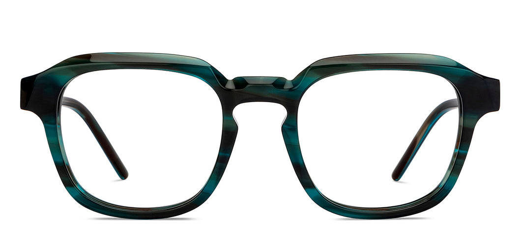 Tortoise Square Full Rim Unisex Eyeglasses by John Jacobs-215751