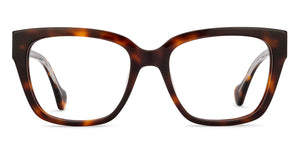 Tortoise Wayfarer Full Rim Unisex Eyeglasses by John Jacobs-216845