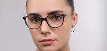 Load image into Gallery viewer, Tortoise Cat Eye Full Rim Women Eyeglasses by John Jacobs-225405