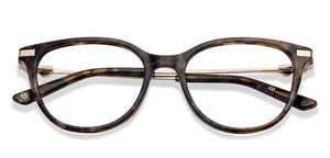 Tortoise Cat Eye Full Rim Women Eyeglasses by John Jacobs-225405