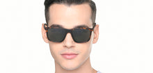 Load image into Gallery viewer, Tortoise Rectangle Full Rim Unisex Sunglasses by John Jacobs-220526