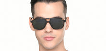 Load image into Gallery viewer, Tortoise Square Full Rim Unisex Sunglasses by John Jacobs-220511