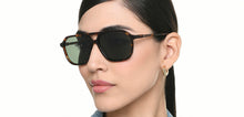 Load image into Gallery viewer, Tortoise Square Full Rim Unisex Sunglasses by John Jacobs-220511