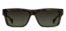 Load image into Gallery viewer, Tortoise Rectangle Full Rim Unisex Sunglasses by John Jacobs-216878