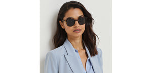 Tortoise Square Full Rim Unisex Sunglasses by John Jacobs-220518