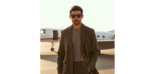 Load image into Gallery viewer, Tortoise Square Full Rim Unisex Sunglasses by John Jacobs-220518