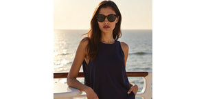 Tortoise Square Full Rim Unisex Sunglasses by John Jacobs-220518