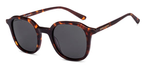 Tortoise Square Full Rim Unisex Sunglasses by John Jacobs-220518