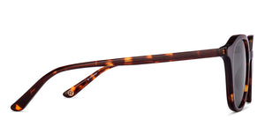 Tortoise Square Full Rim Unisex Sunglasses by John Jacobs-220518