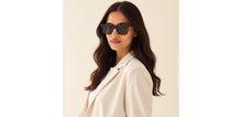 Load image into Gallery viewer, Tortoise Square Full Rim Unisex Sunglasses by John Jacobs-220523