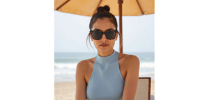 Tortoise Square Full Rim Unisex Sunglasses by John Jacobs-220523