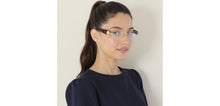 Load image into Gallery viewer, Gold Square Rimless Women Eyeglasses by Lenskart-232207