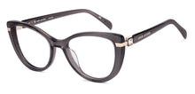 Load image into Gallery viewer, Transparent Black Cat Eye Full Rim Women Eyeglasses by John Jacobs-225394