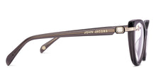 Load image into Gallery viewer, Transparent Black Cat Eye Full Rim Women Eyeglasses by John Jacobs-225394