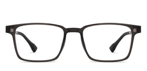 Transparent Black Rectangle Full Rim Unisex Eyeglasses by Lenskart Air-222489