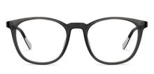 Load image into Gallery viewer, Black Round Full Rim Unisex Eyeglasses by John Jacobs-229390