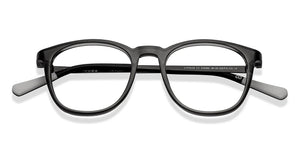 Black Round Full Rim Unisex Eyeglasses by John Jacobs-229390