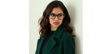 Load image into Gallery viewer, Black Round Full Rim Unisex Eyeglasses by John Jacobs-229390