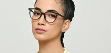 Load image into Gallery viewer, Black Round Full Rim Unisex Eyeglasses by Lenskart Air-222567