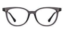 Load image into Gallery viewer, Black Round Full Rim Unisex Eyeglasses by Lenskart Air-222567