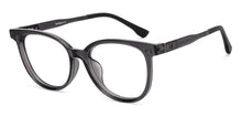 Load image into Gallery viewer, Black Round Full Rim Unisex Eyeglasses by Lenskart Air-222567
