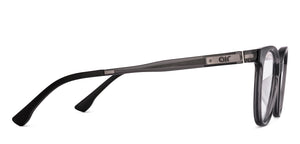 Black Round Full Rim Unisex Eyeglasses by Lenskart Air-222567