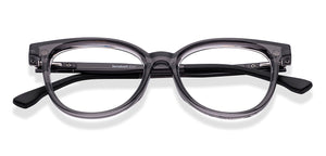 Black Round Full Rim Unisex Eyeglasses by Lenskart Air-222567