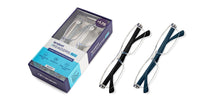 Load image into Gallery viewer, Transparent Rectangle Half Rim Unisex Eyeglasses by LENSKART BLU READERS-215725
