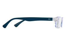 Load image into Gallery viewer, Transparent Rectangle Half Rim Unisex Eyeglasses by LENSKART BLU READERS-215727