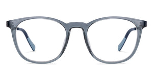Transparent Round Full Rim Unisex Eyeglasses by John Jacobs-229391