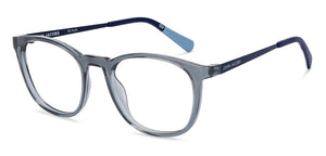 Transparent Round Full Rim Unisex Eyeglasses by John Jacobs-229391
